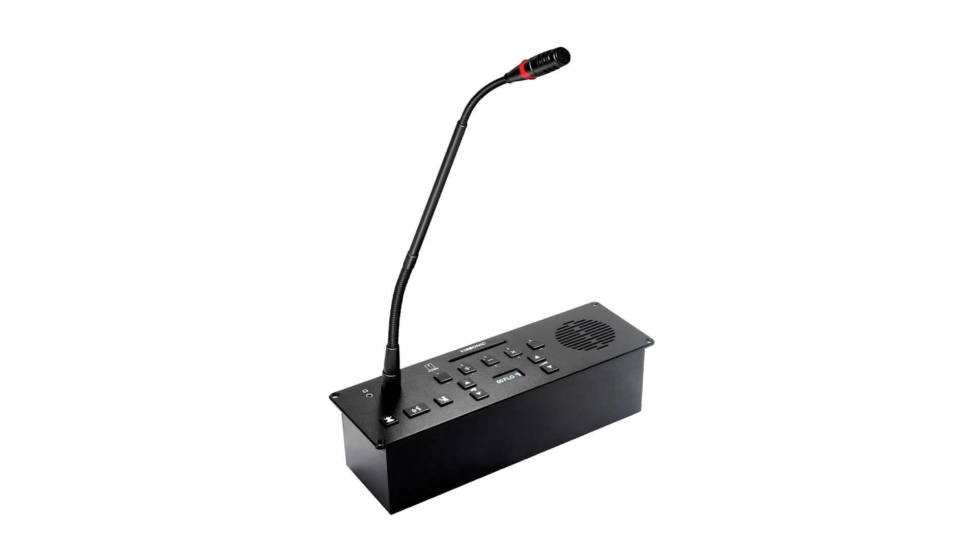 Chairman unit Flush-mount VIS-FFC with Voting and Channel selector