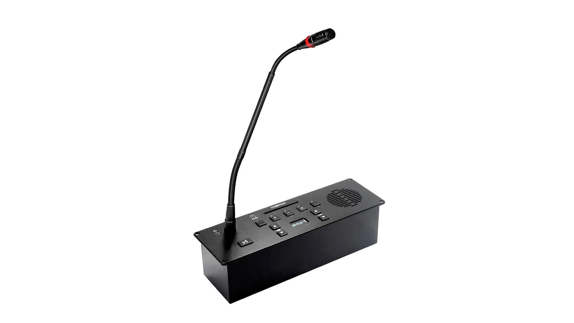 Delegate unit Flush-mount with Voting and Channel selector VIS-FFD-F1